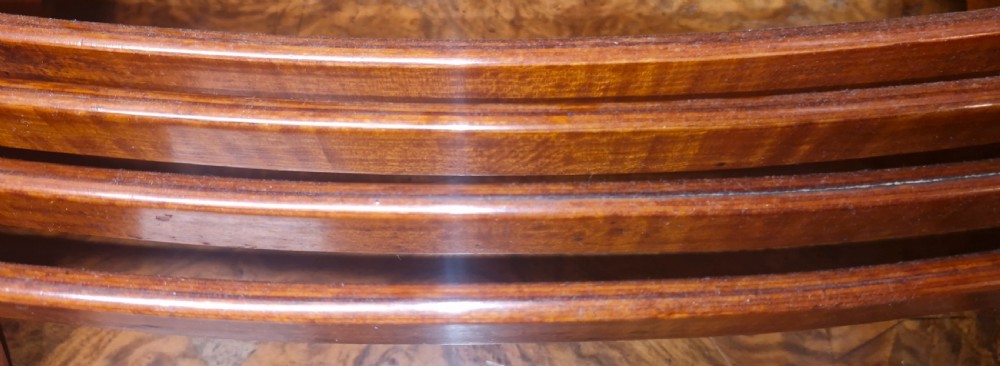 Nice nest of 4 inlaid Satinwood occasional tables. View IV