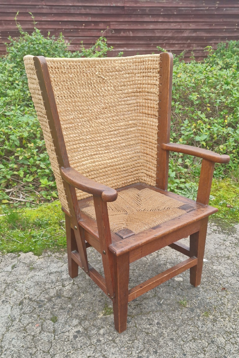 Early 20th century child's Orkney chair. 