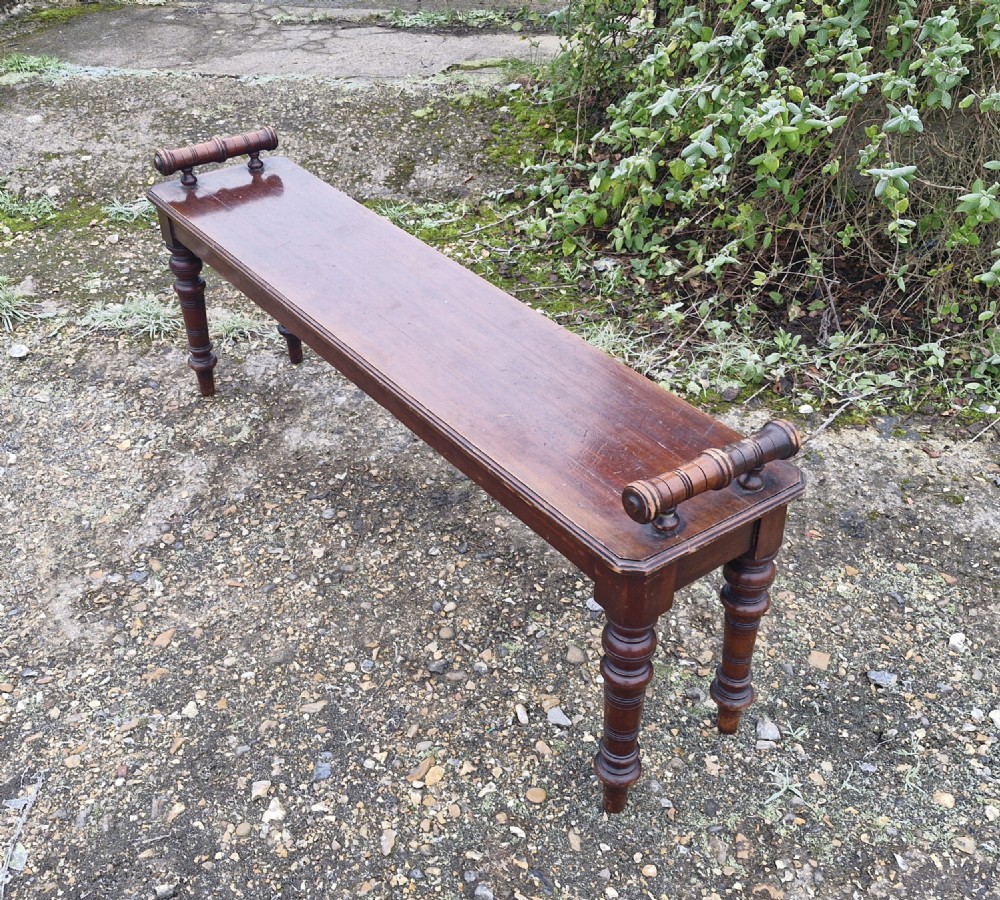 Victorian hall bench  View VI