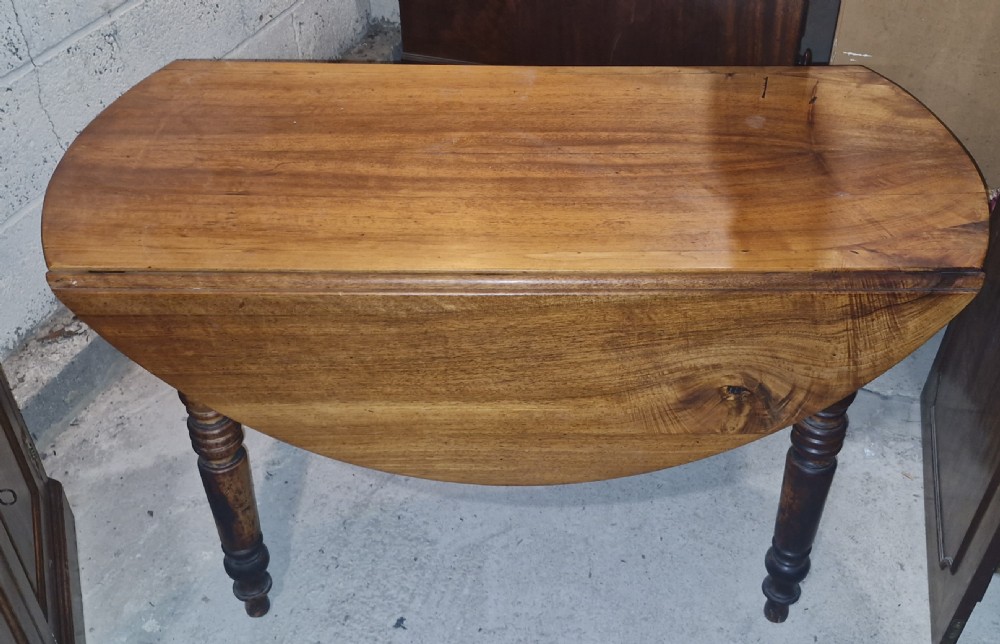 Late 19th century fruitwood kitchen table.