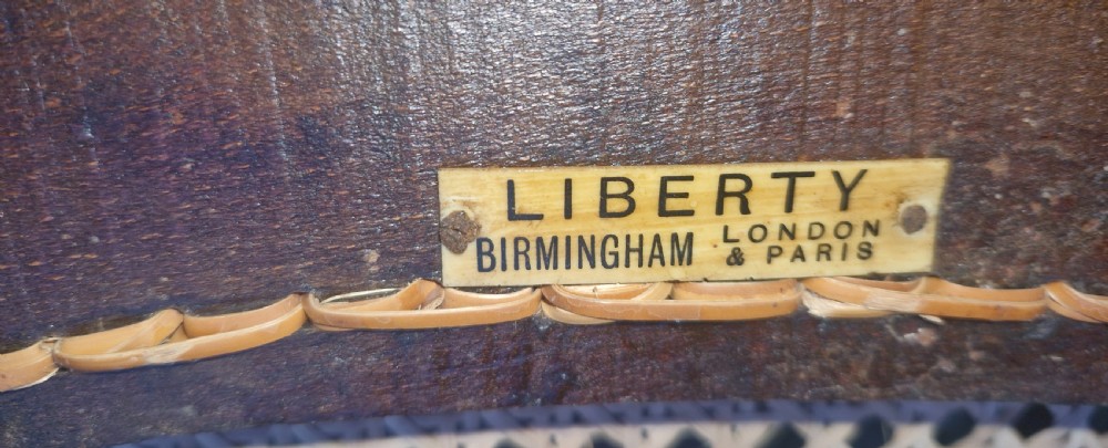 Liberty's cane seat armchair.  View II