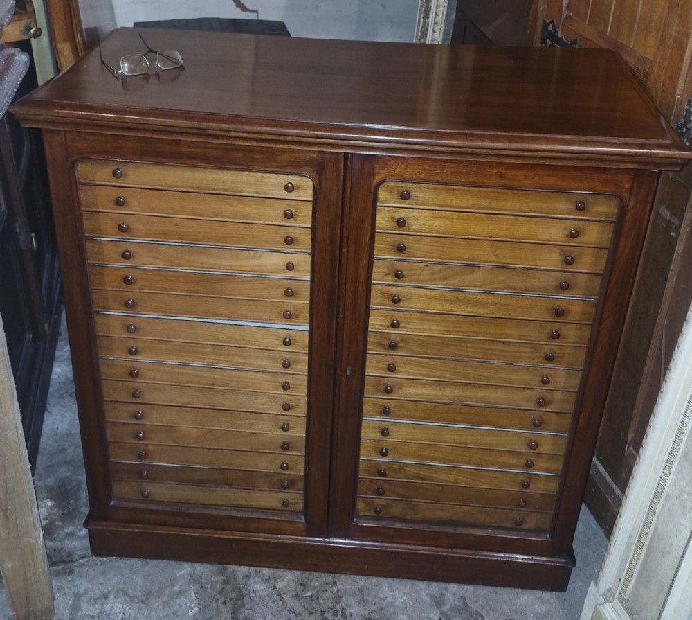 Late Victorian specimen cabinet 