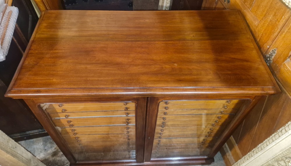 Late Victorian specimen cabinet  View III