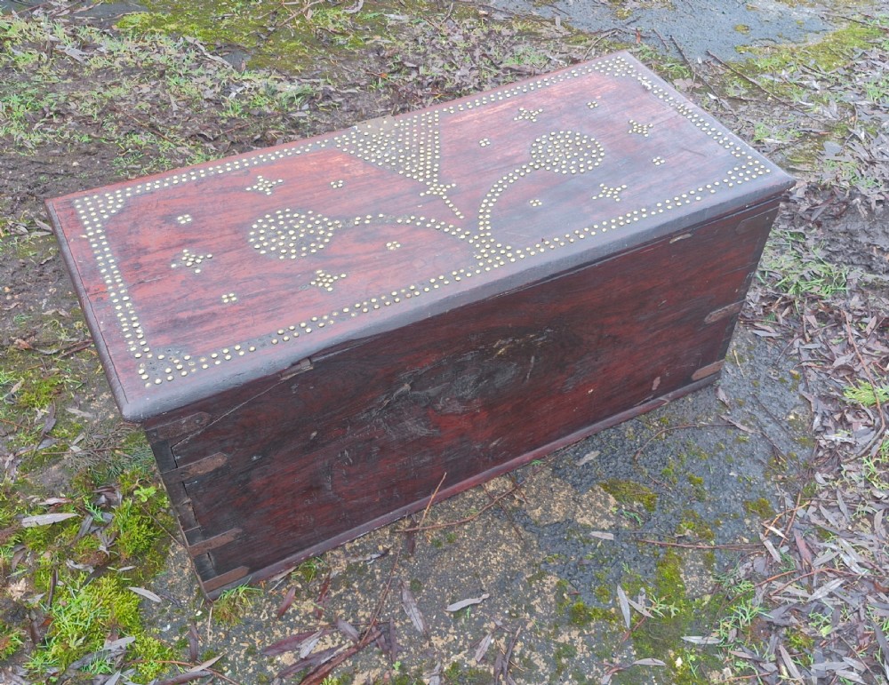 Studded Zanzibar chest. View III
