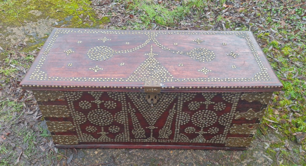 Studded Zanzibar chest. View VI