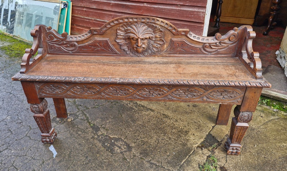 Victorian carved oak 