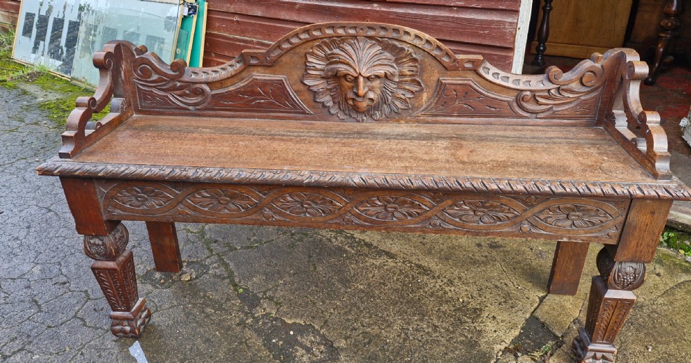 Victorian carved oak 
