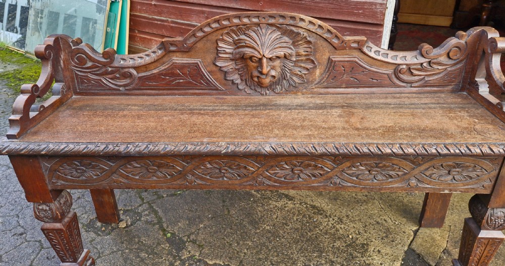 Victorian carved oak 