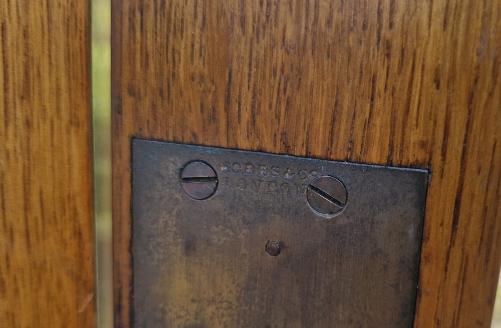 Victorian oak 12 drawer Wellington chest. View IV