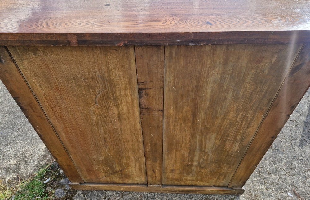 Good original Victorian chest of drawers.  View III