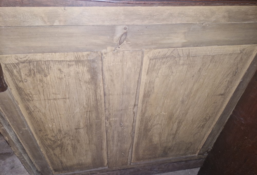 Victorian walnut bookcase cabinet.  View VIII