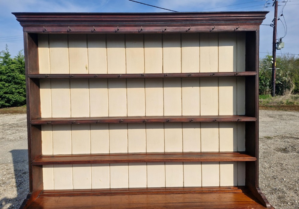 Good solid pitch pine 2 part kitchen dresser.  View IX