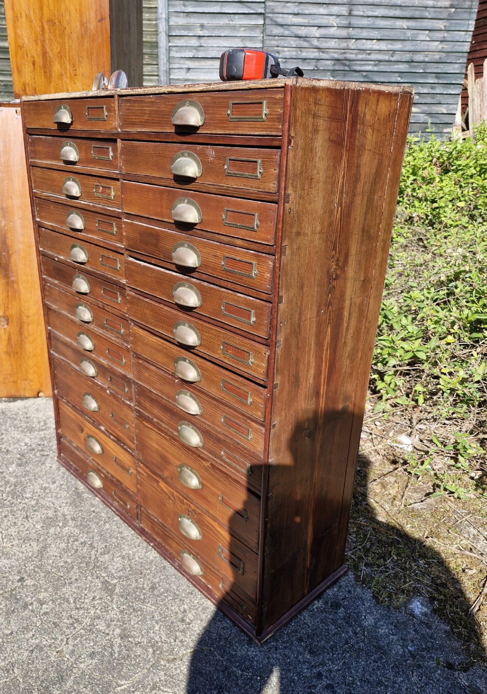 Bank of watchmakers drawers. View III
