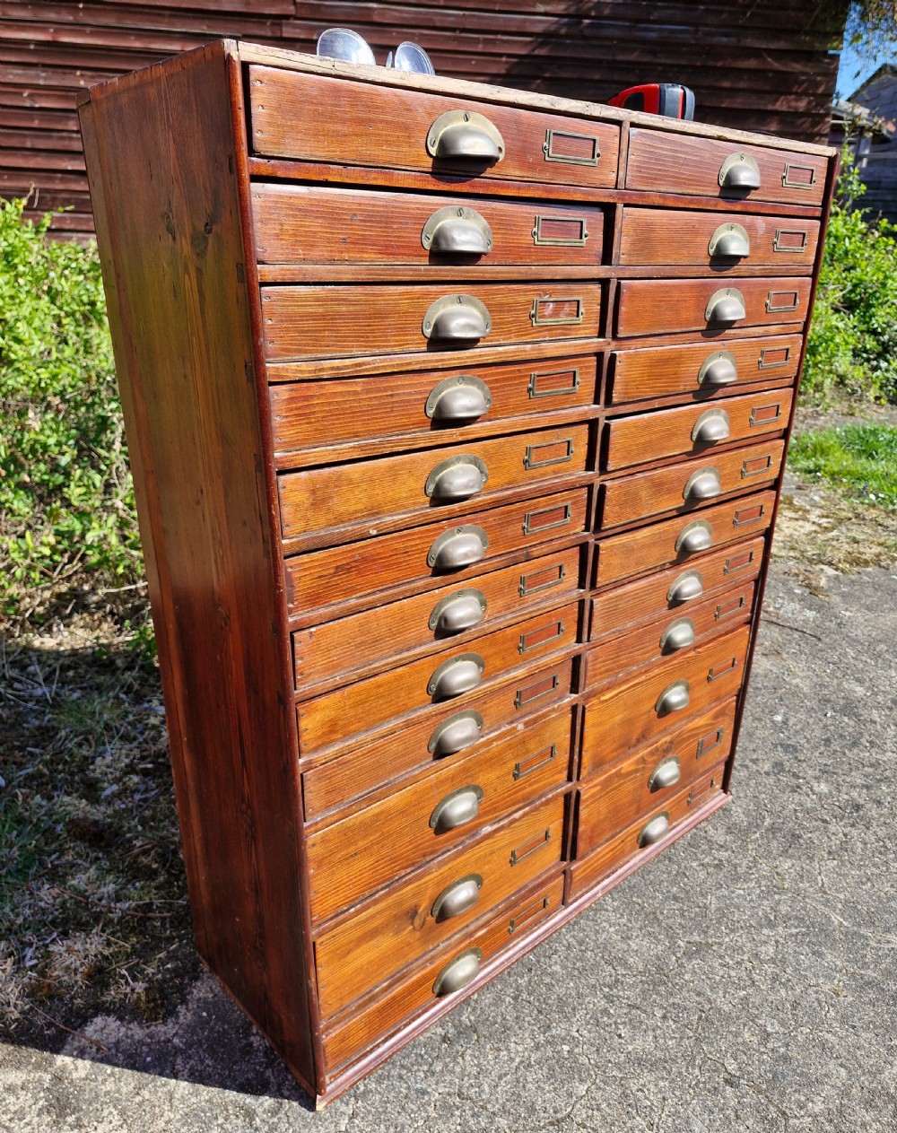 Bank of watchmakers drawers. View IV
