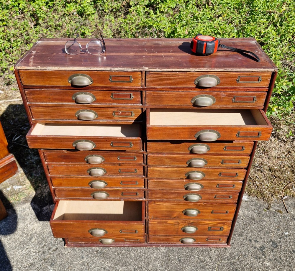 Bank of watchmakers drawers. View V