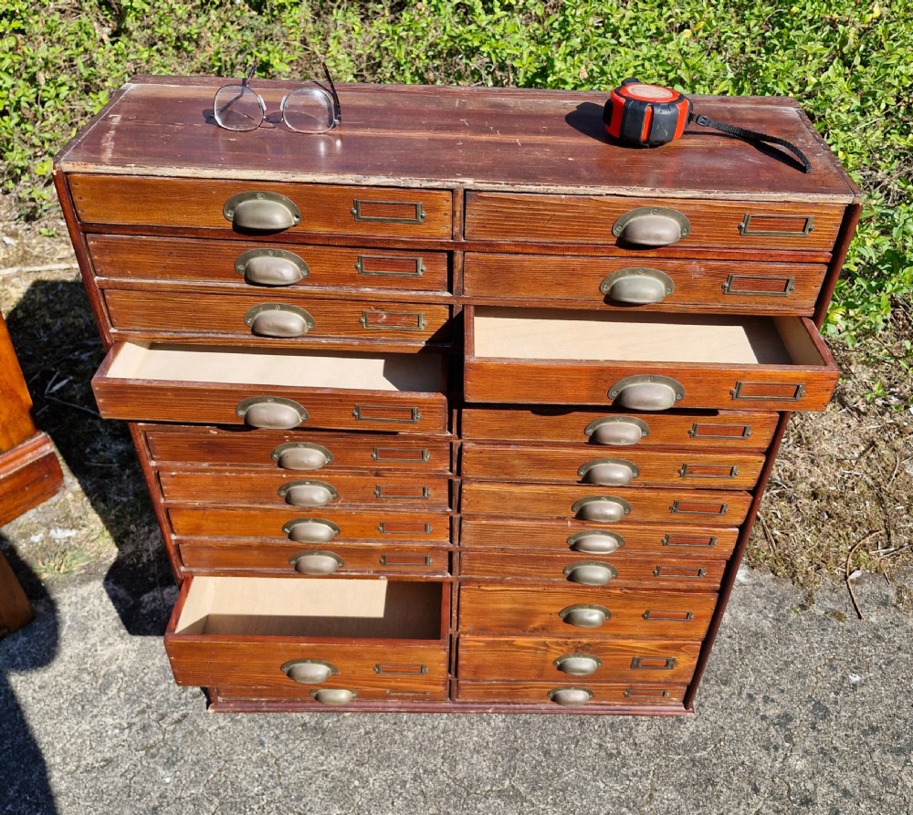 Bank of watchmakers drawers. View VI