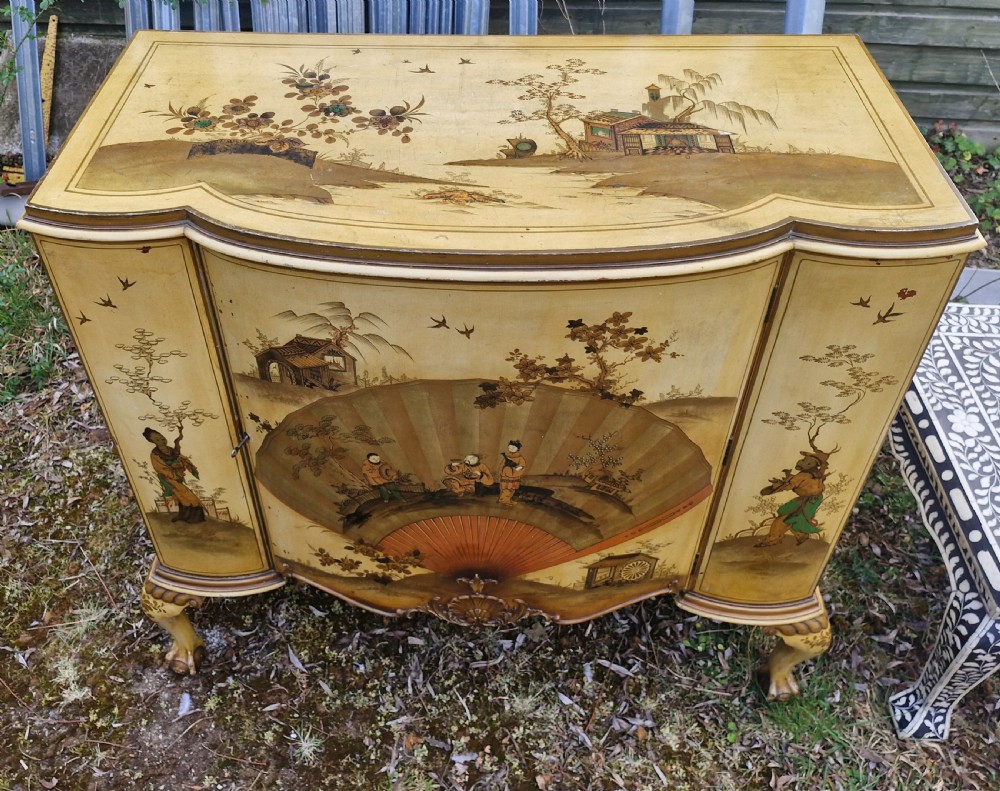 Good lacquered side cabinet.  View II