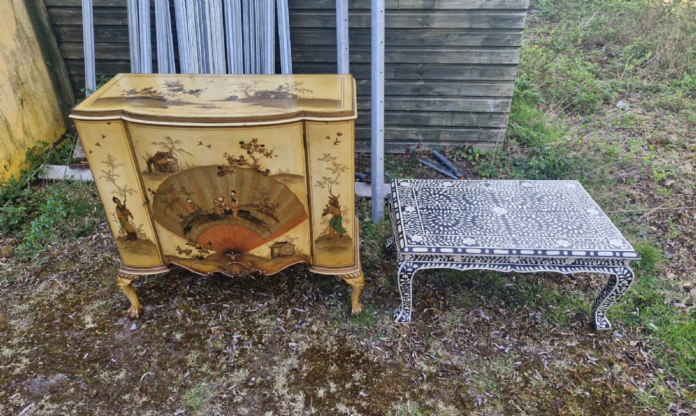 Good lacquered side cabinet.  View IX