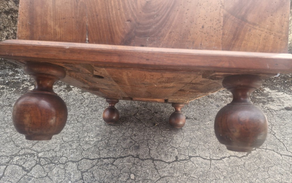 George 2nd 18th century walnut chest of drawers.  View IV