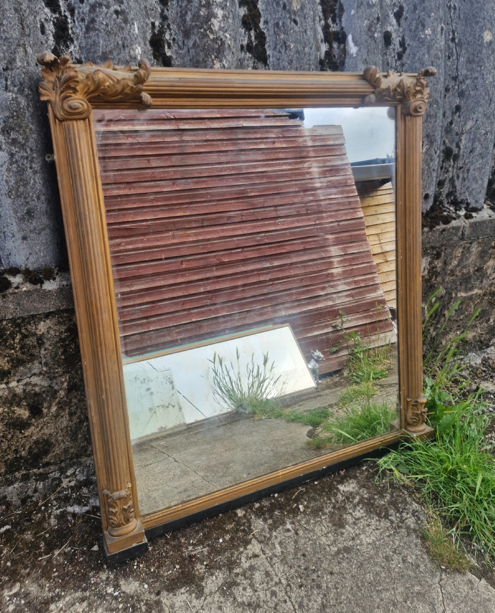 Regency wall mirror 