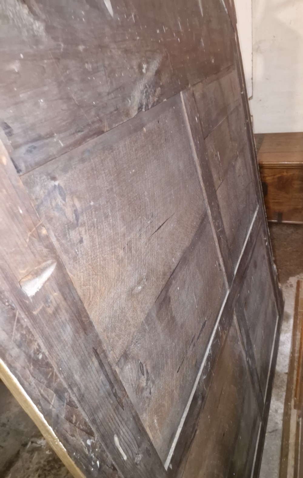 Victorian overmantel mirror.  View VII