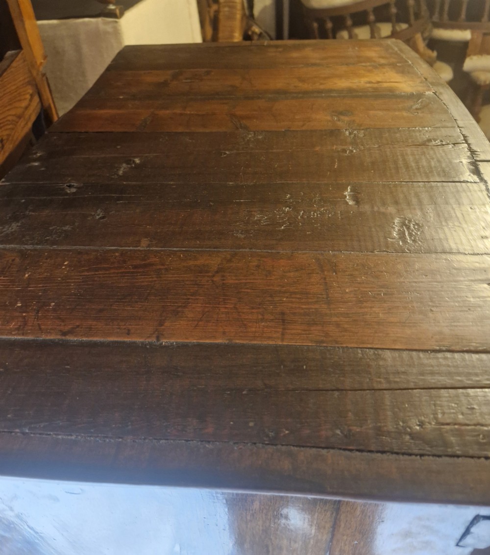 Early 20th century walnut tallboy chest on chest. View XI