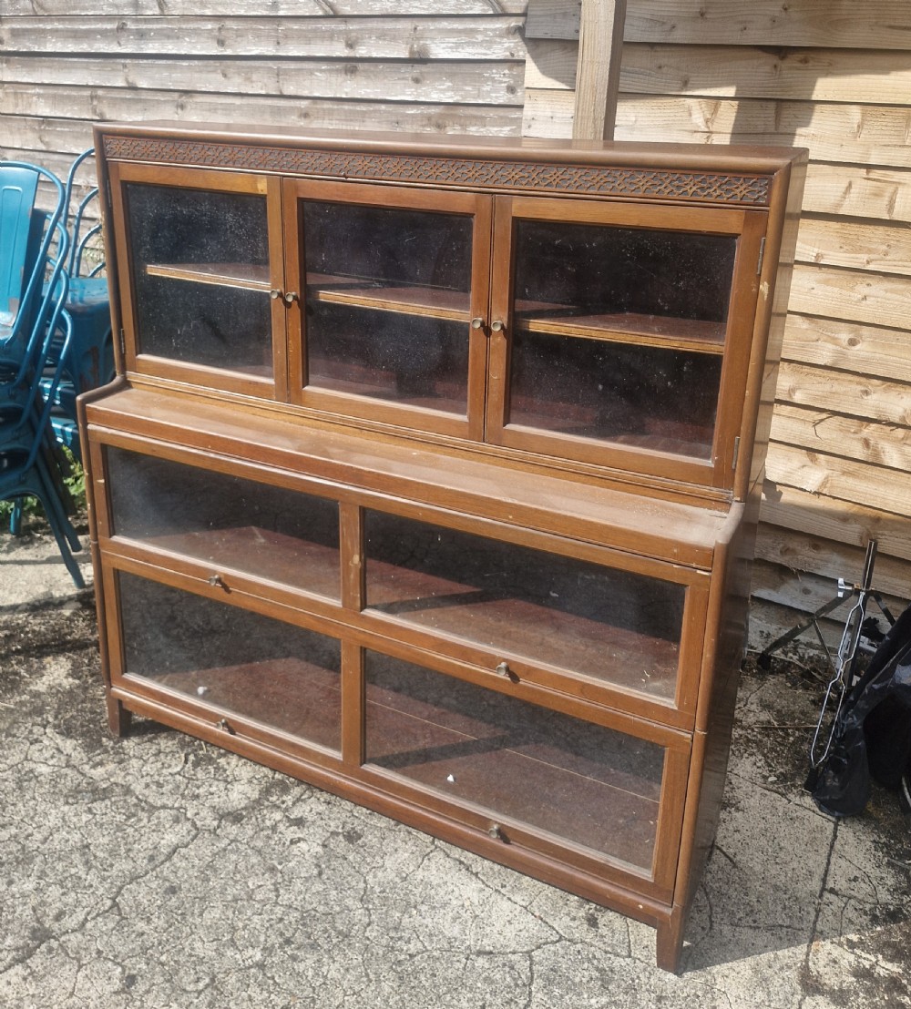 Globe Wernicke style bookcase cabinet.  View VII