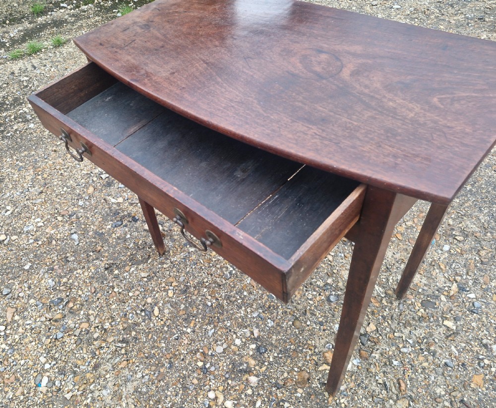 Small Georgian mahogany side table. View II
