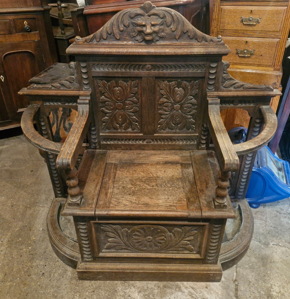 Victorian carved oak 