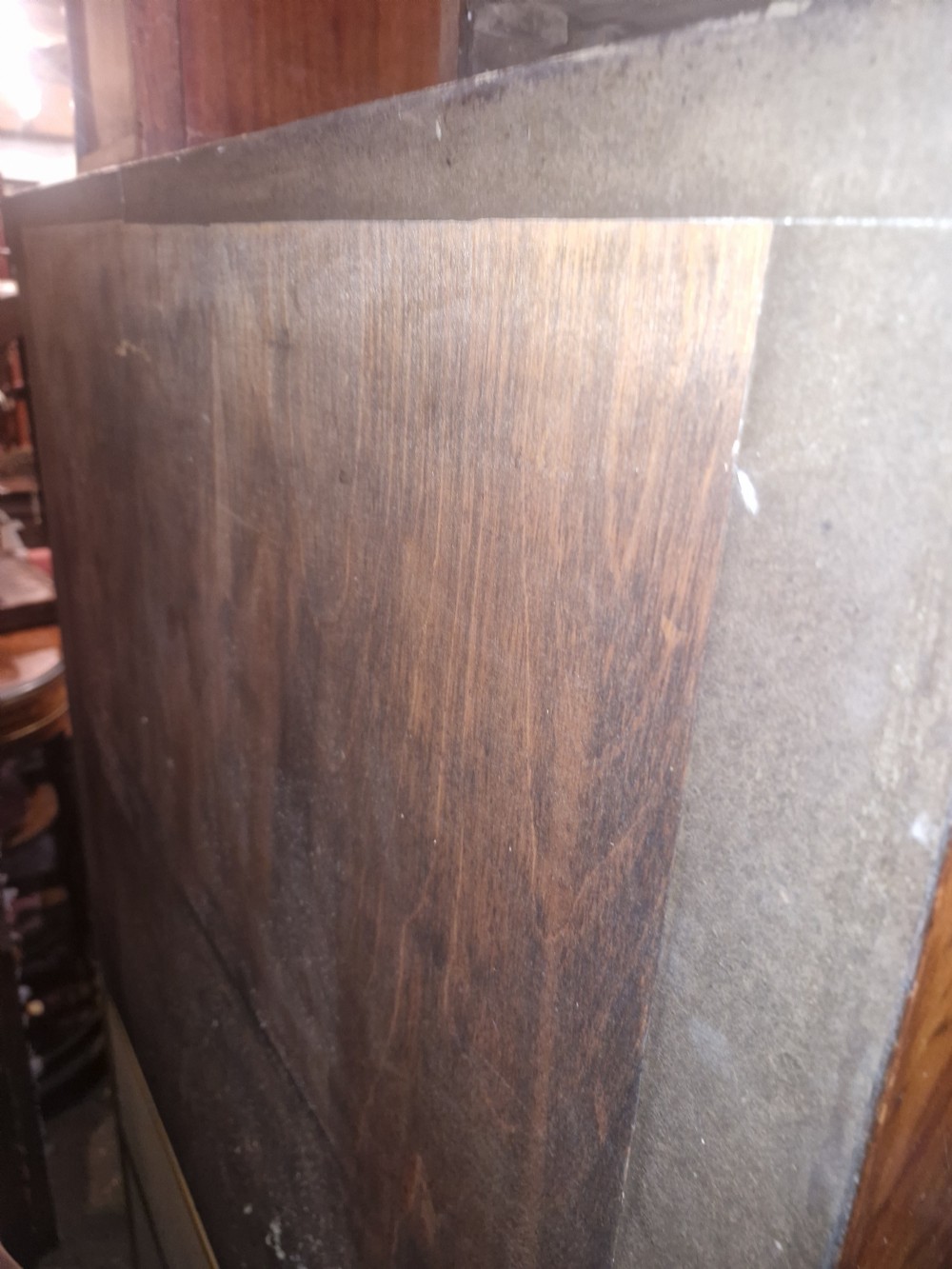 Georgian mahogany tallboy chest on chest.  View X