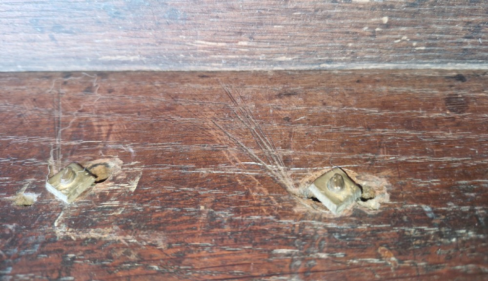 Early 19th century inlaid oak Welsh dresser.  View VI