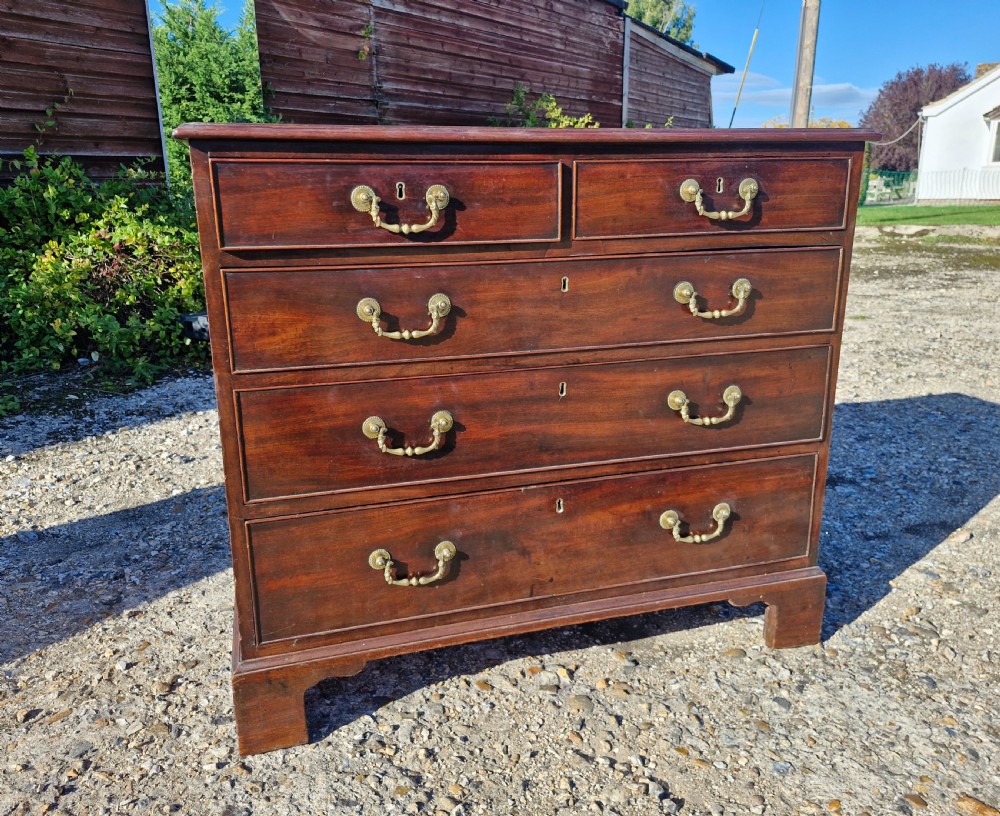 Mid 18th century mahogany chest of drawers in the Chippendale manner.  View XIV