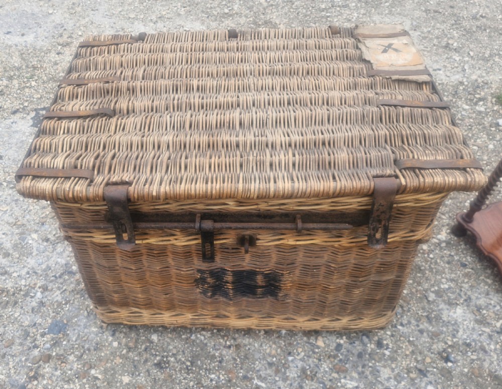 Good wicker basket.  View X