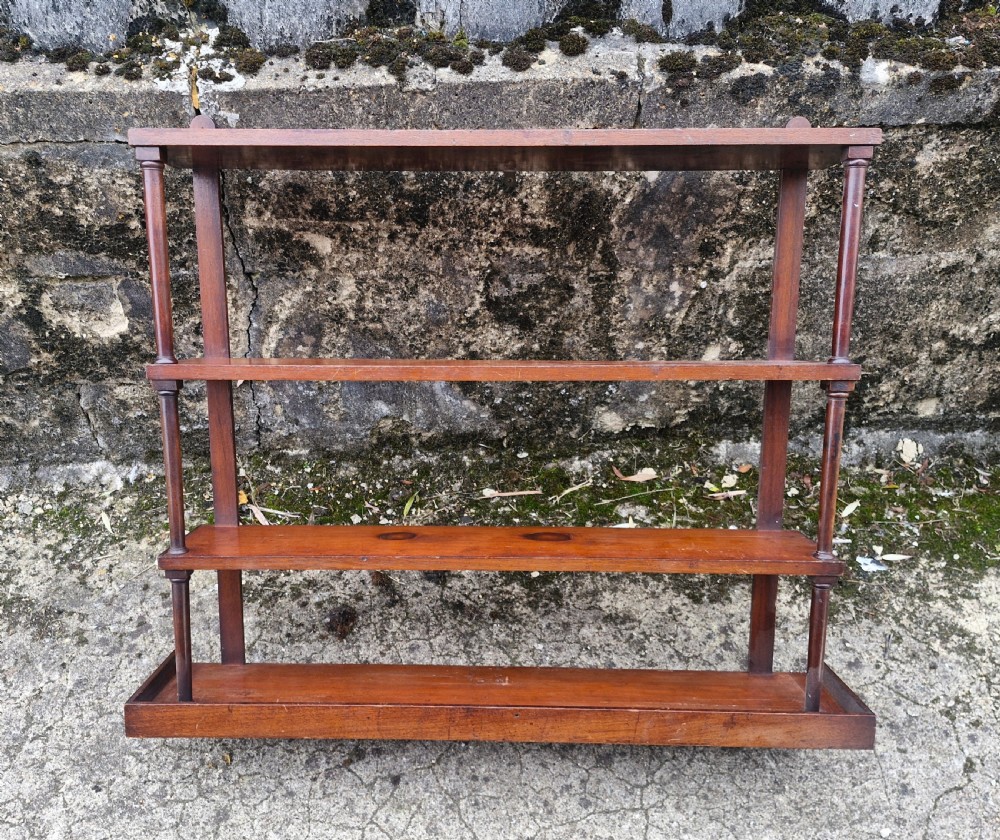 Regency hanging wall shelf View IV