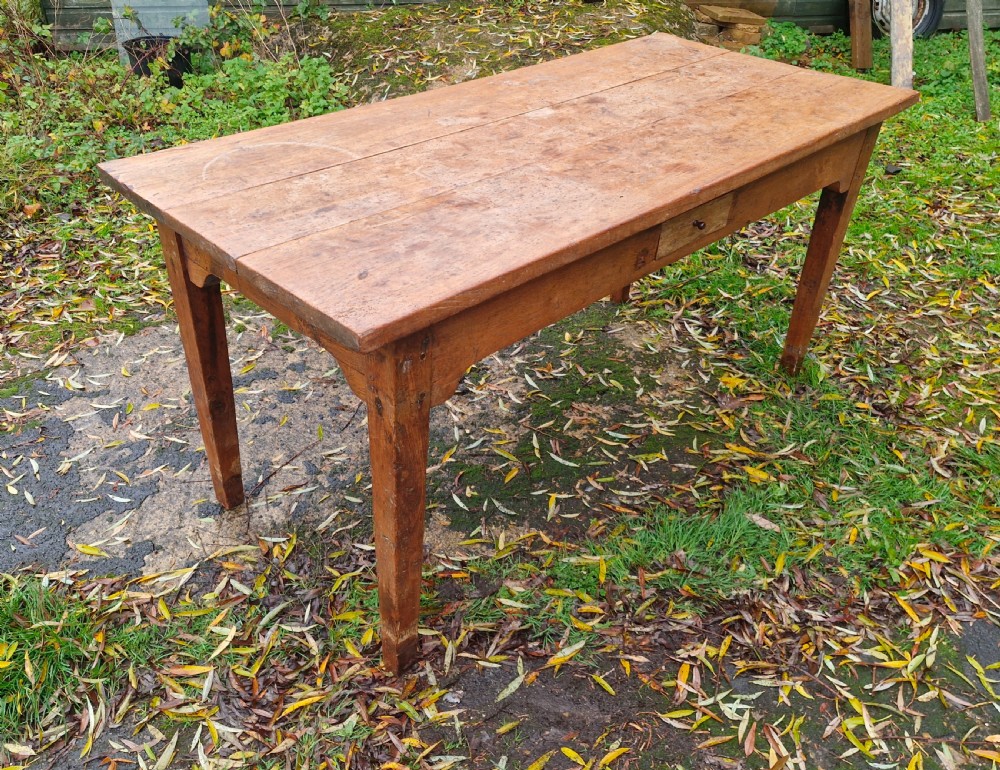 Farmhouse kitchen dining table  View II