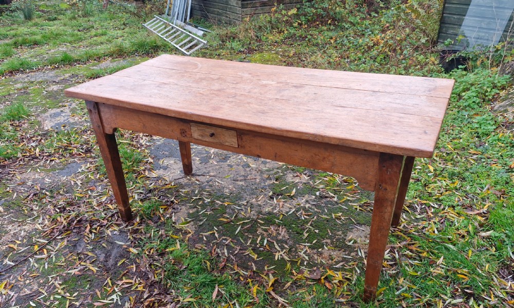 Farmhouse kitchen dining table  View V