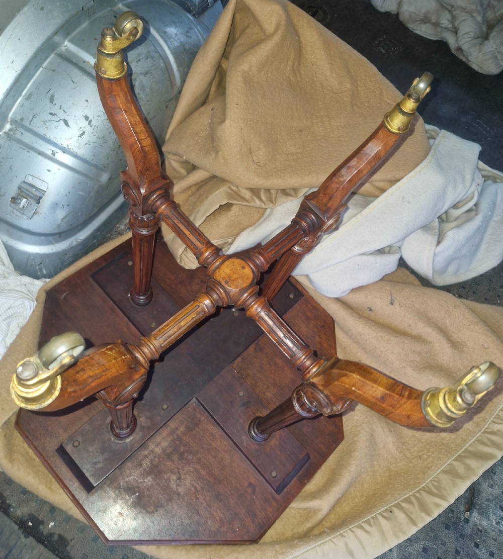 Late Victorian occasional table following a Gillows design . View III