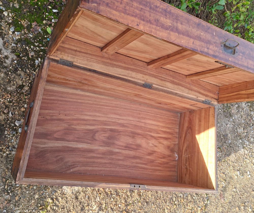 Camphor wood travelling trunk View IV
