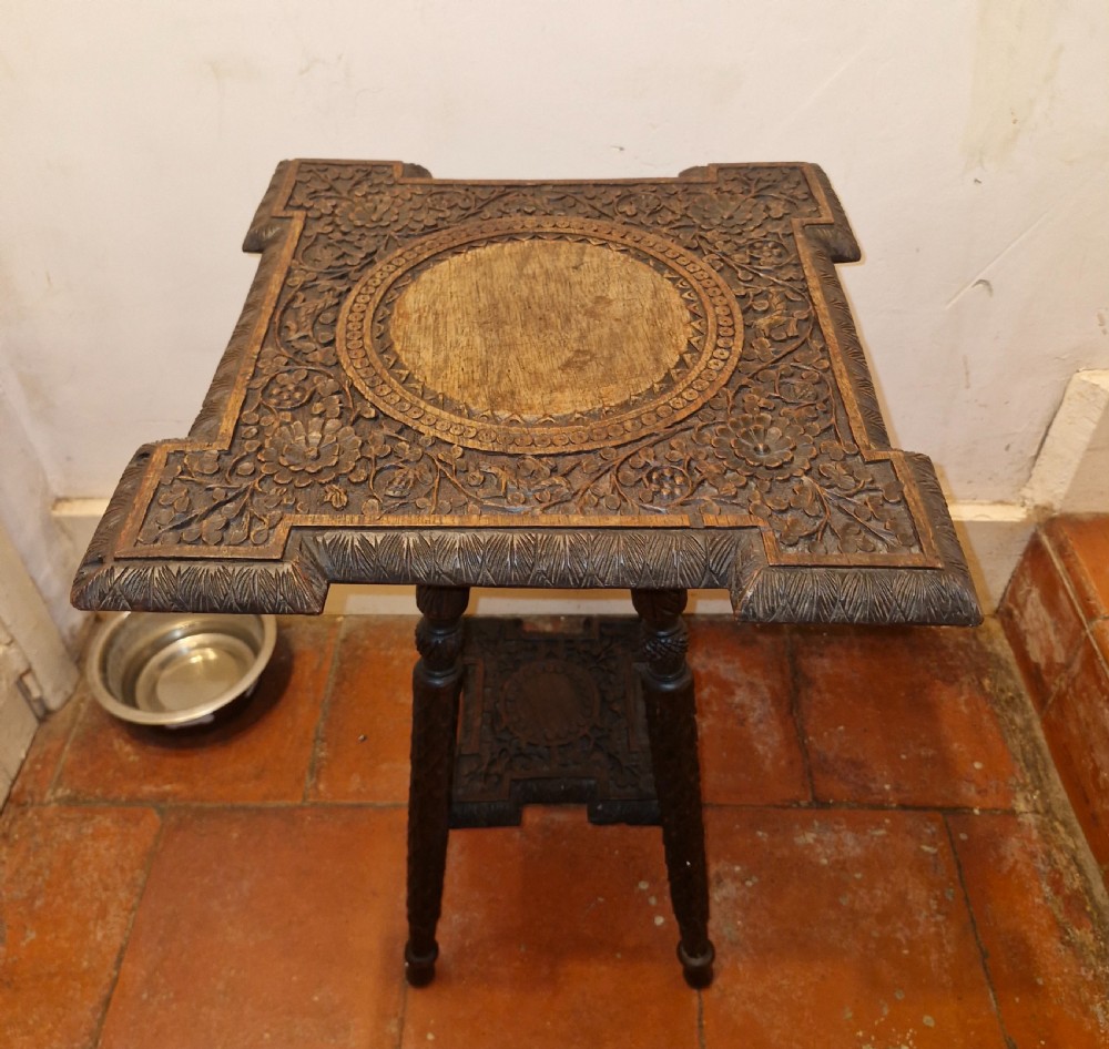 Anglo Indian 2 tier occasional table.