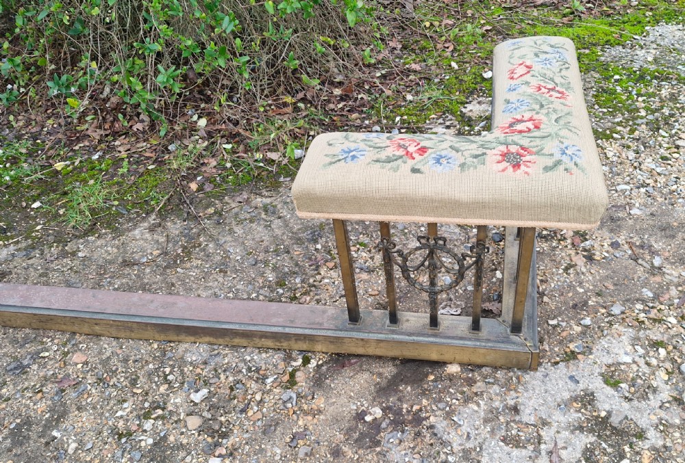Early 20th century club fender.  View VIII
