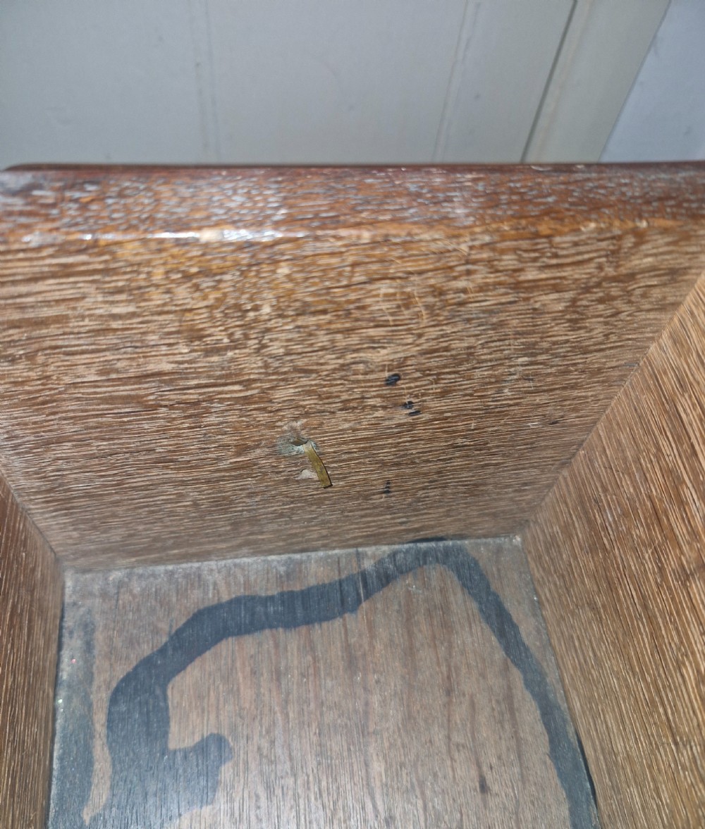 Mid 18th century Georgian walnut 3 drawer lowboy.  View IV