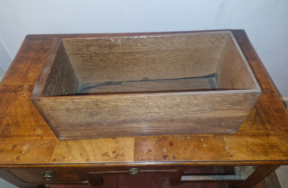 Mid 18th century Georgian walnut 3 drawer lowboy.  View V