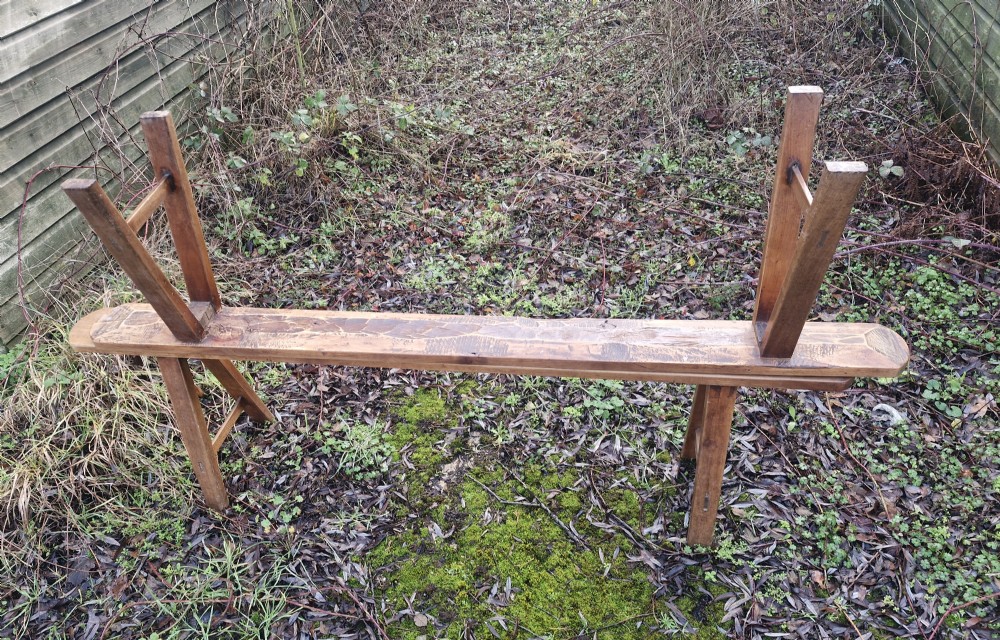 Pair of french kitchen benches.  View IV