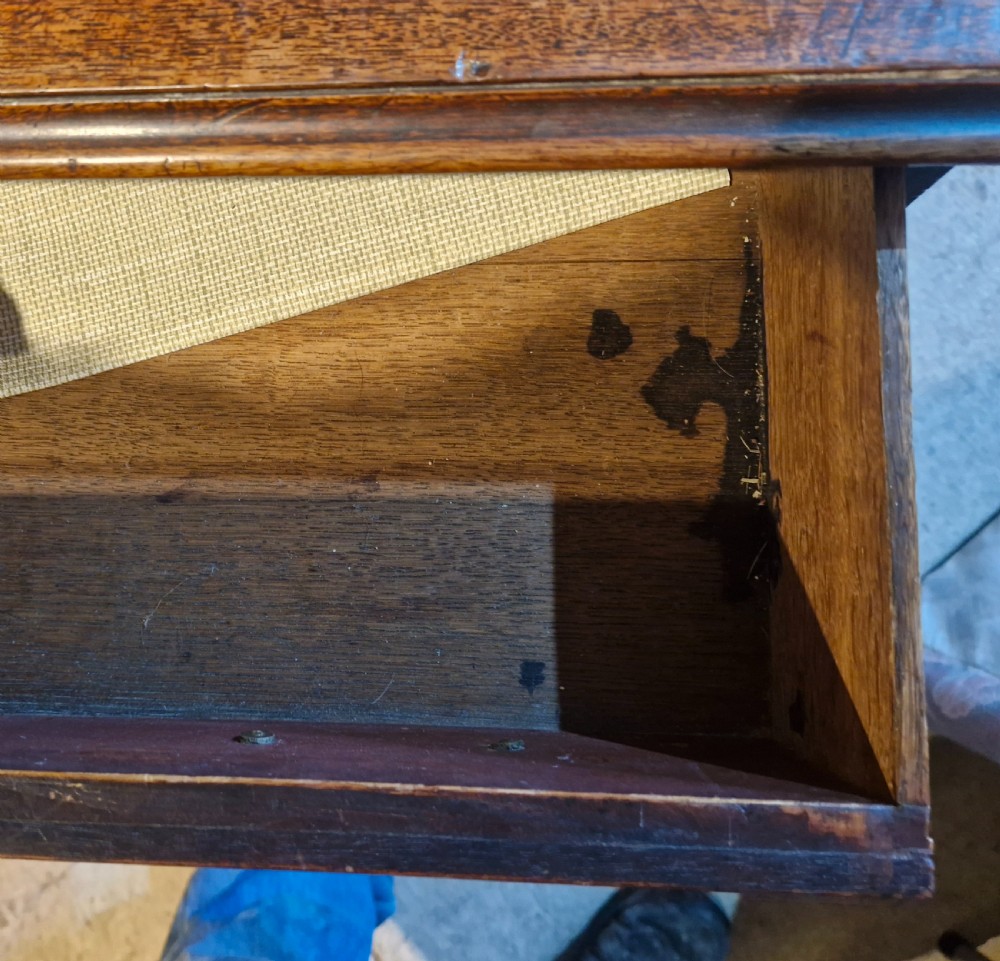 Late Georgian mahogany chest of 4 drawers. View III