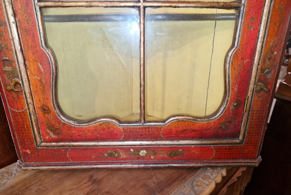 Very pretty docorated corner cabinet.  View IX