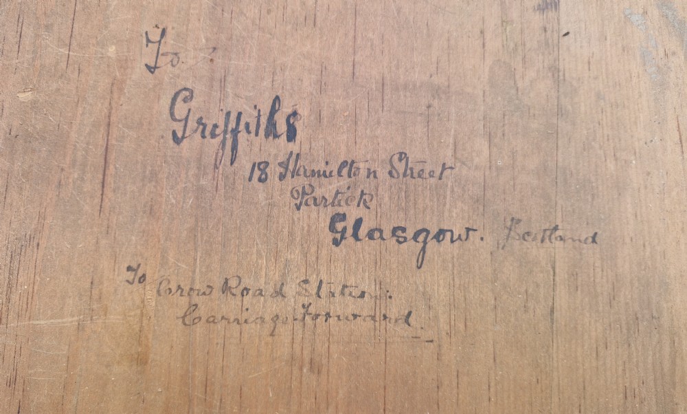 Regency oak Housekeepers cupboard.  View XVII