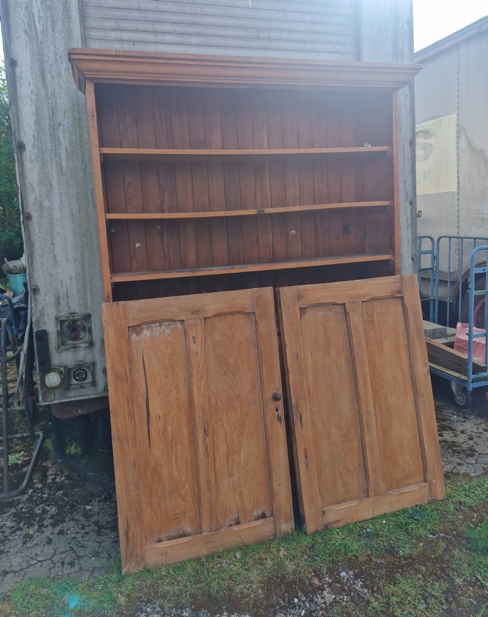 Large 4 door housekeepers cupboard.  View V
