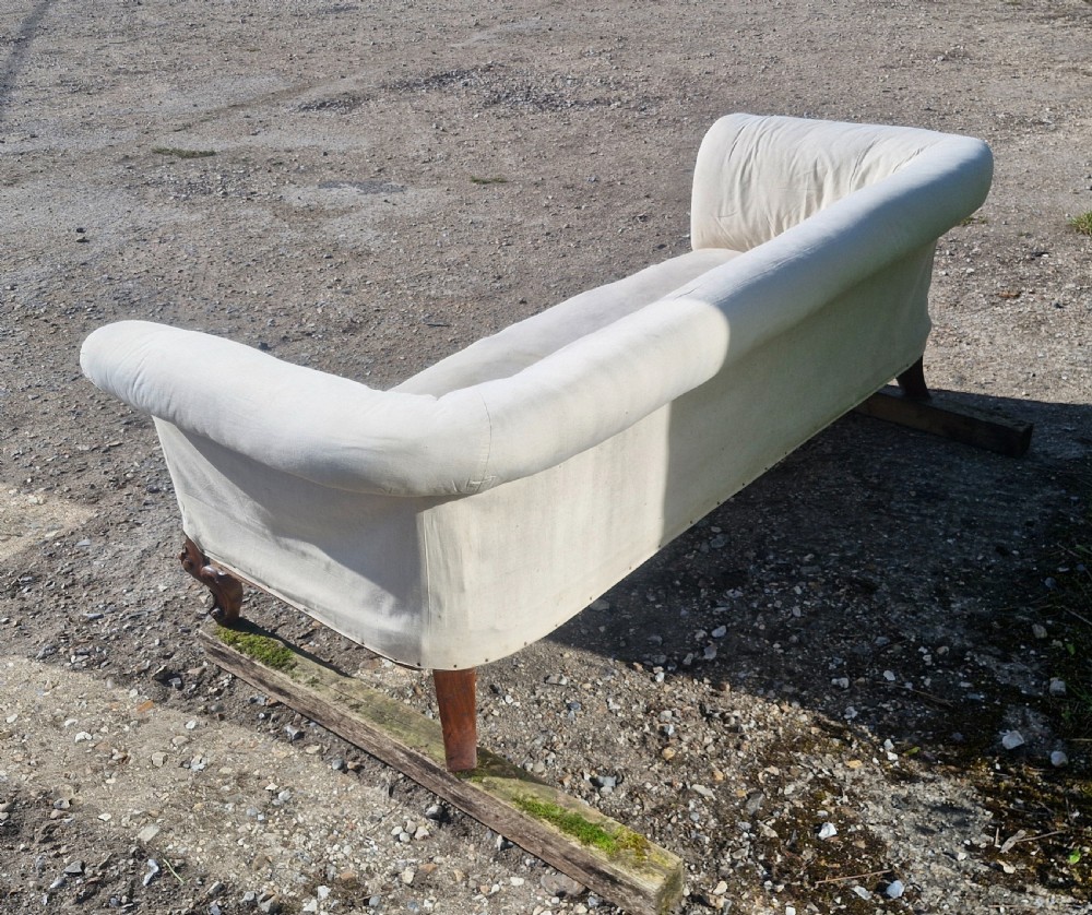 Victorian country house sofa with 2 loose covers.  View XXV