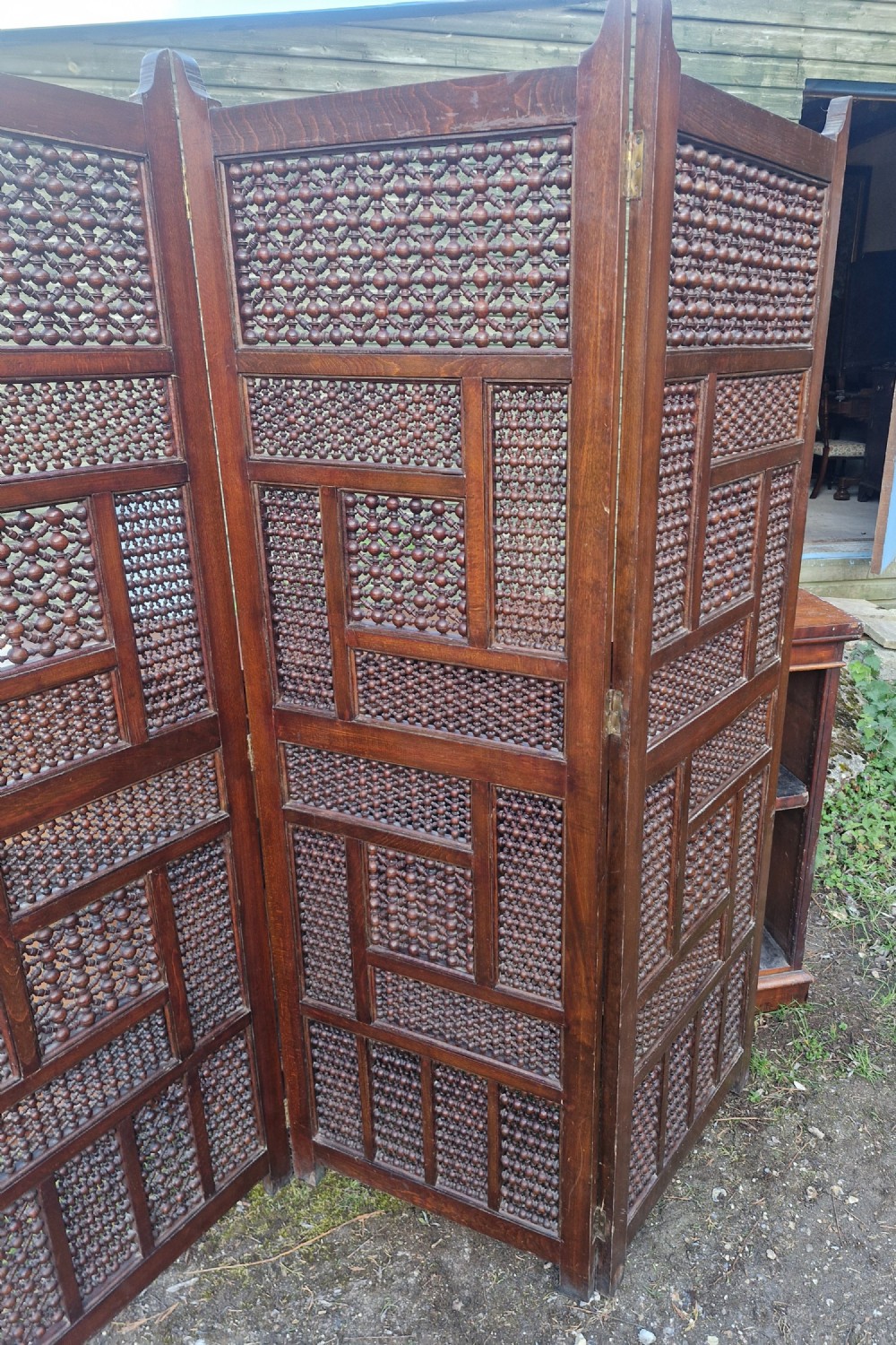 Moorish 3 fold dressing screen View IV