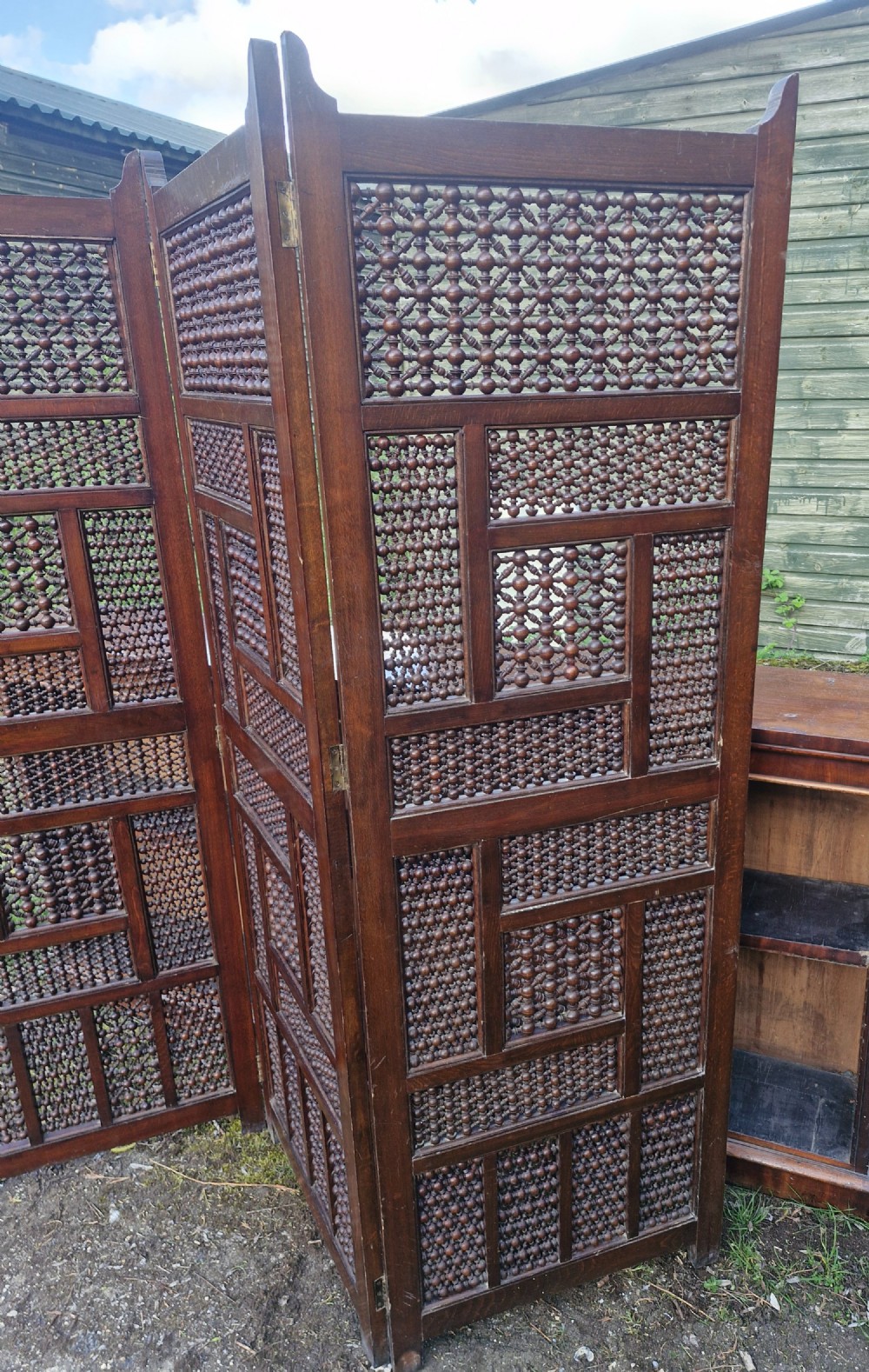 Moorish 3 fold dressing screen View V